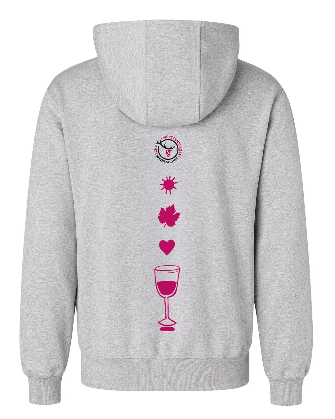 Wein-Hoodie – Echt Württemberger® zum Anziehen