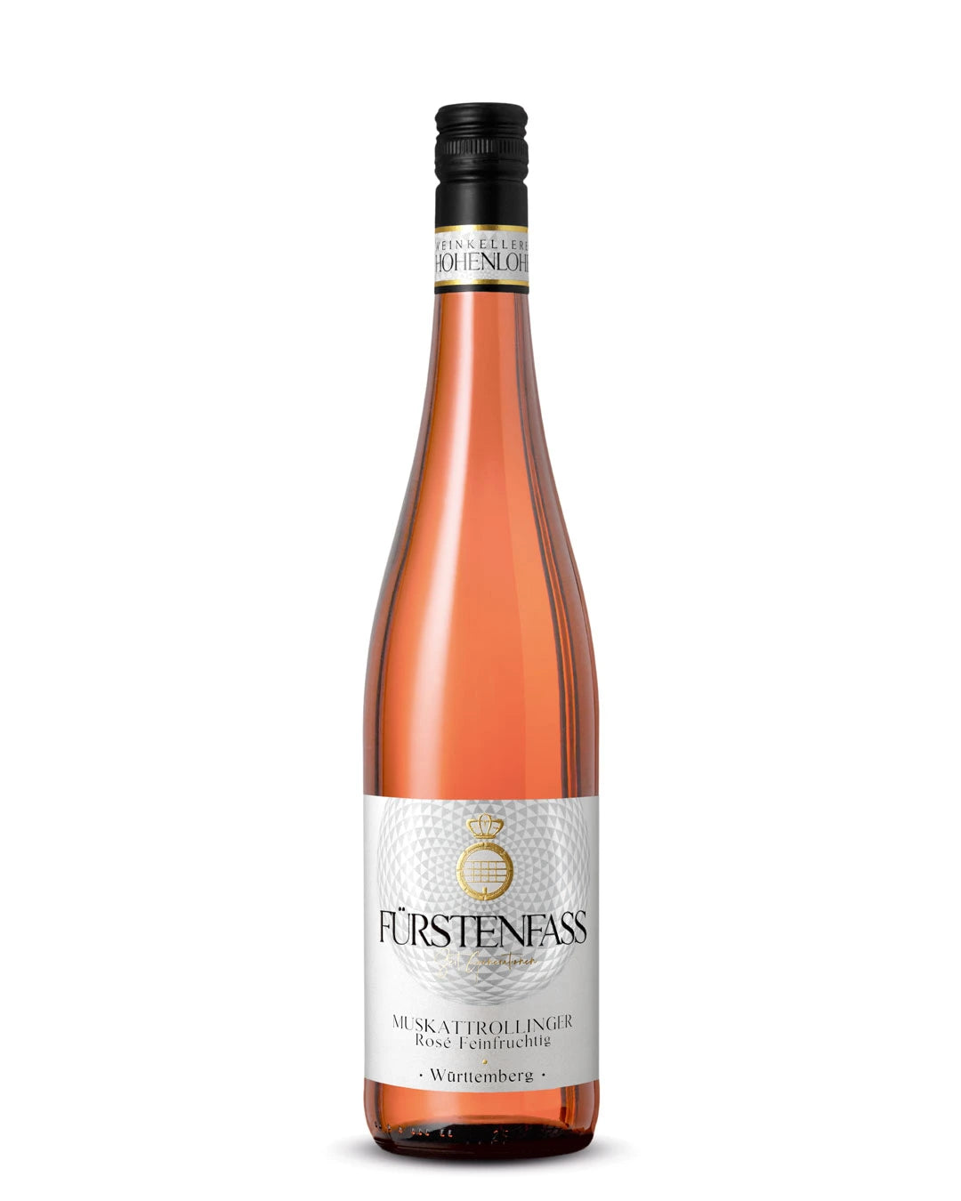 Weinkellerei Hohenlohe | Fürstenfass Muskat-Trollinger Rosé, fruchtig